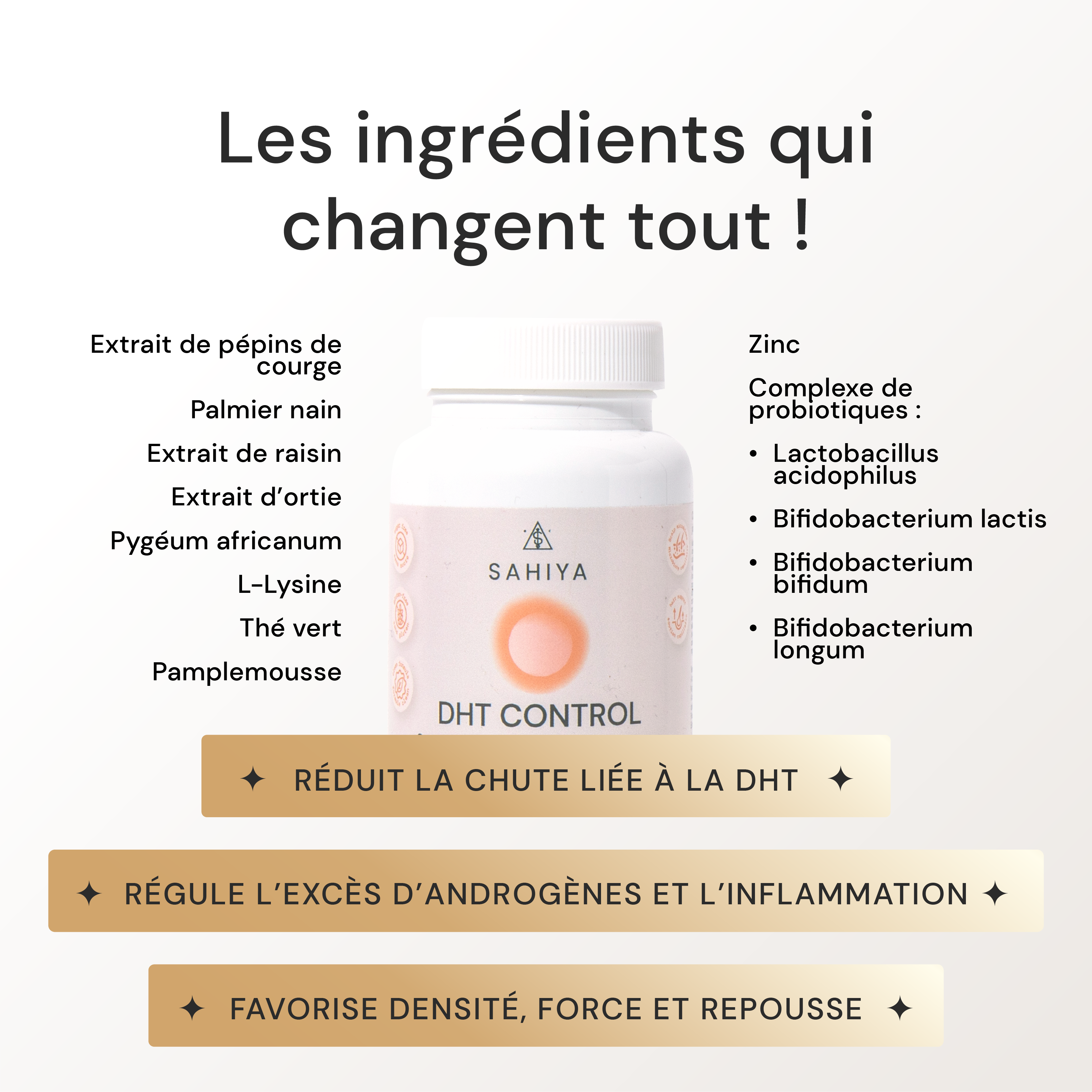 التحكم في هرمون ديهدروتستوستيرون | مركب مضاد لتساقط الشعر