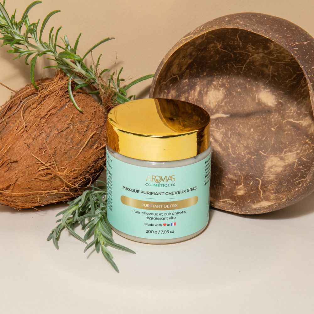 masque pour cuire chevelu enflammé
