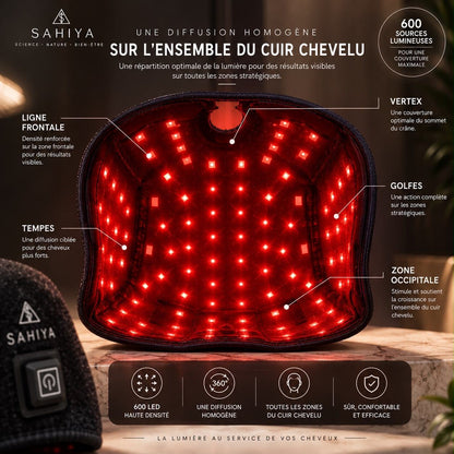 Casque LED infrarouge