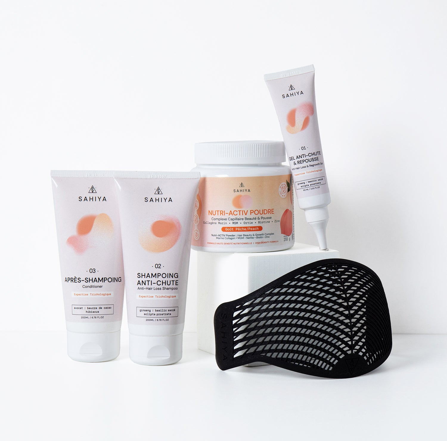 Pack hijab anti-chute