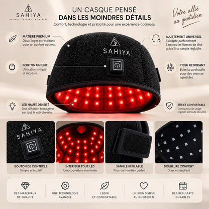 Casque LED infrarouge