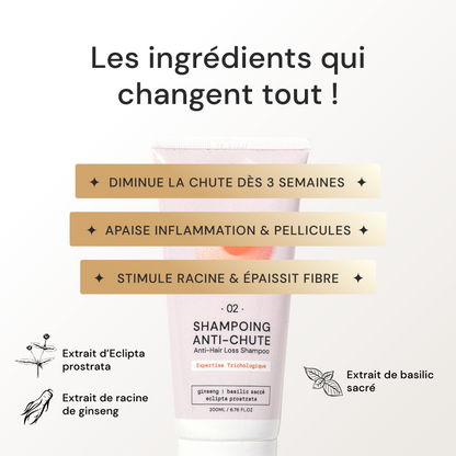 Pack Chute de cheveux