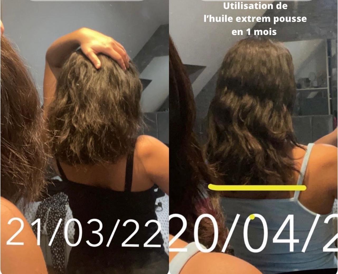 Avant après 1 mois
