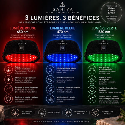 Casque LED infrarouge