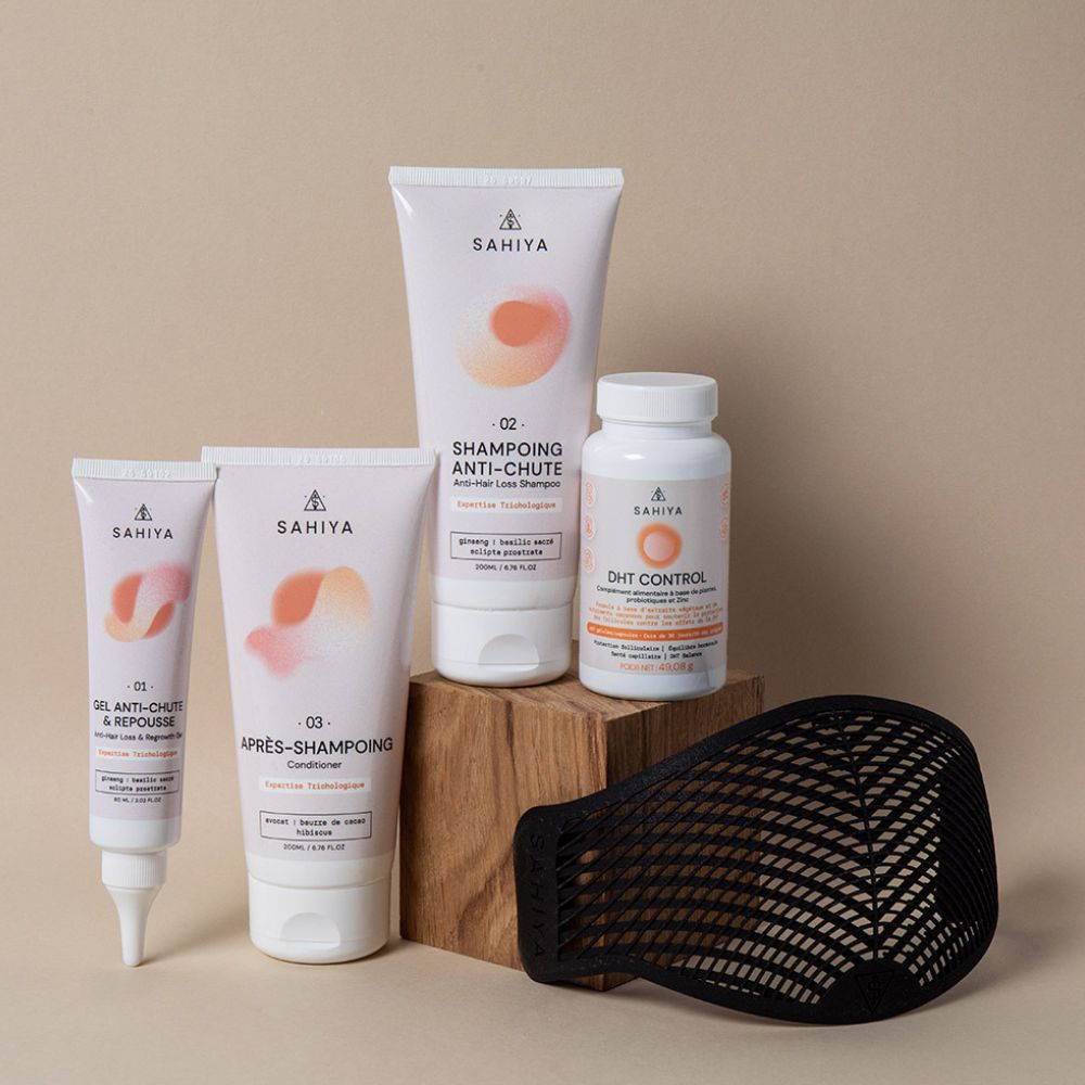 routine chute de cheveux hijab